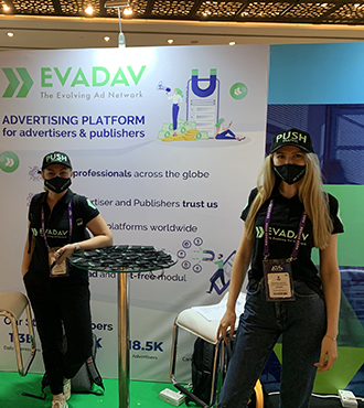 Our diverse team at Evadav working together on cutting-edge technology projects