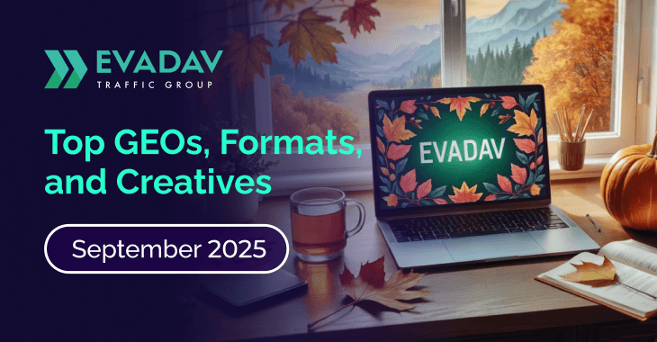 Top GEOs, formats, and creatives in September