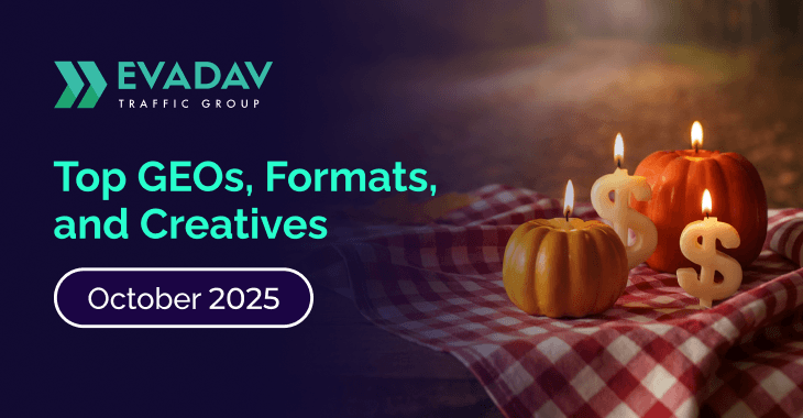 Top GEOs, formats, and creatives in October 2025